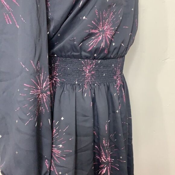 Joie black fireworks dress. Oversized. NWT - Picture 10 of 14